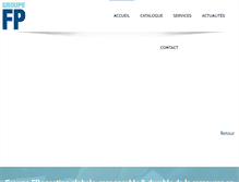 Tablet Screenshot of groupefp.fr